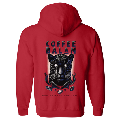 Coffee Balam Zip-up Hoodie
