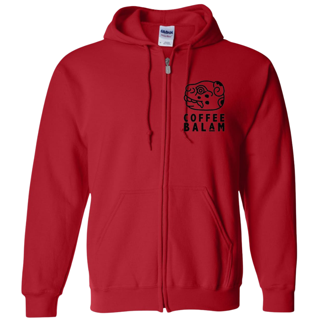 Coffee Balam Zip-up Hoodie
